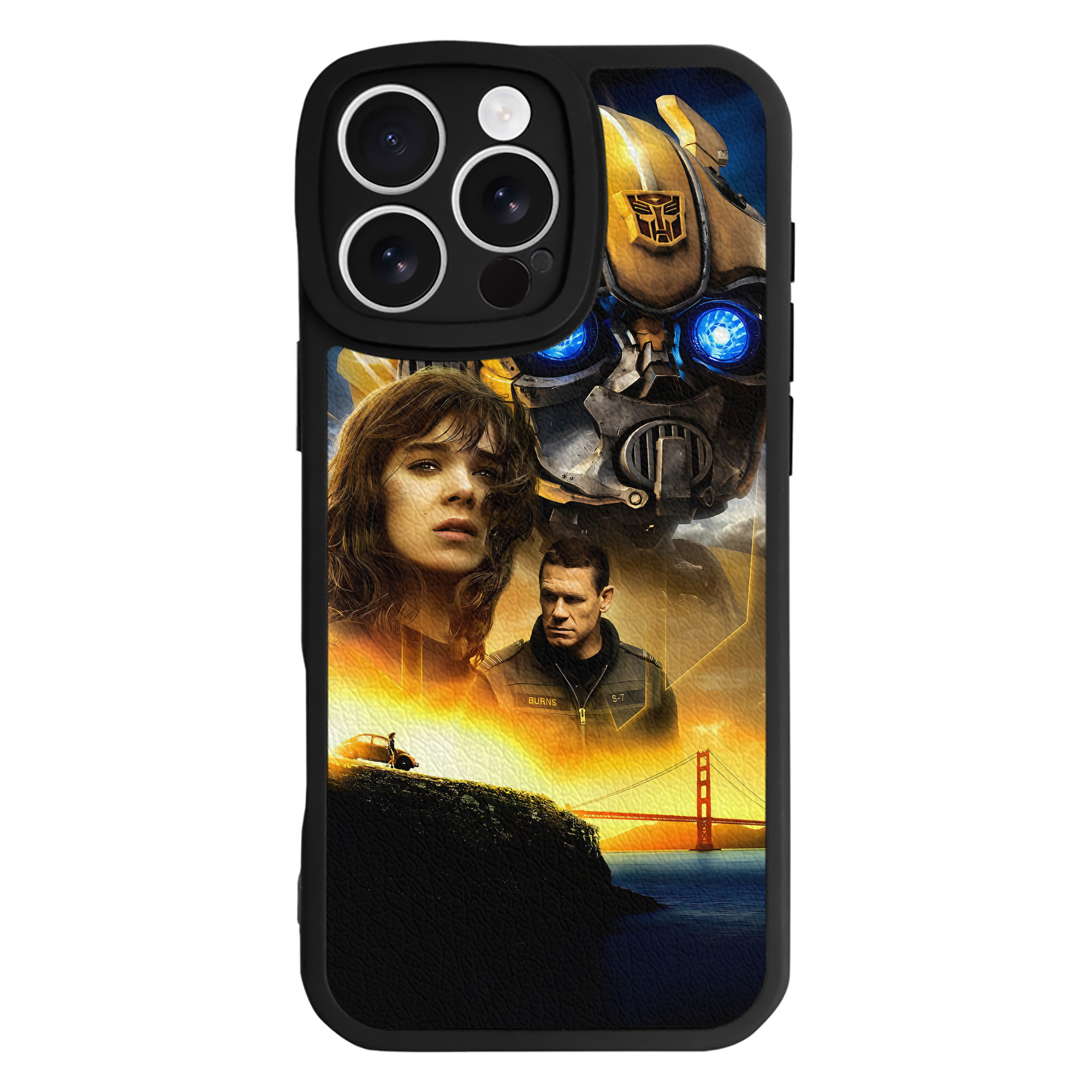 （画像用） Transformers トランスフォーマー 【iPhone 16シリーズ対応】シリコンスマホケース（レザー調） 材質：シリコン